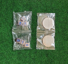 Pokemon Silver   Blue Metal Dice   Condition Markers Set - New