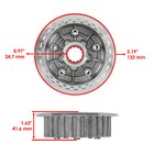 Clutch Friction Plate Boss Hub For Yamaha Raptor 660r Yfm660r 2001 2002-2005