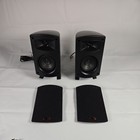 Klipsch Promedia 2 1 Thx Satellite Speakers   Control Pod-tested  damaged Wires 