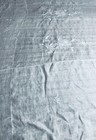 Antique French Linen Hand Embroidered Panel Curtain Table Bed 60    X 90    Wdefect