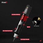 Dragonhawk Atom2 Tattoo Kit Wireless Pro Gun Machine 20 Tattoo Needles