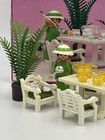 Playmobil Victorian Mansion Patio Set 5323 Incomplete