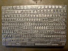  481 Albertus 36pt - 1 8 Strength Font - New Type For Letterpress Printing