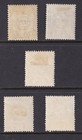 Mauritius Stamps 1938-1949 Sg260x2  260b 260c  261b Mint Hinged  Cv   215