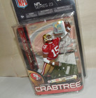 New Mcfarlane Sportspicks Michael Crabtree Nfl  15 49ers Red Figure Series 23
