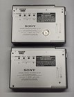 2 Sony Md Walkman Minidisc Player Recorder Mz-r37sp Rare - Tested   Working 