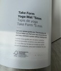 Lululemon Take Form Yoga Mat 5mm Black Marble  26 x71  