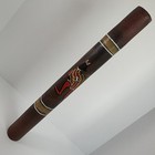 Hand Painted Didgeridoo Wooden Aboriginal Style Kangaroo Decor 20in