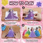 Poke Art Princess Kit Gift 10 Pcs Set crafts For Kids Ages 4-8  Diy Craft Kit   