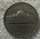 5 Cent 1955 D Us Usa Jefferson Nickel  Old Vintage Coin