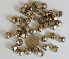 Platinum Silver Jingle Bells 12mm - 13mm 1 2 Inch Metal Craft  50 To 1 000
