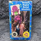 Barney The Dinosaur Barney s Magical Musical Adventure Vhs Tape 1992 Cartoon