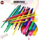 16  5a Nylon Resin Drum Stick 10 Pairs Durable Practice Performance Random Color