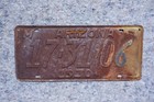 1930 Navajo County Arizona License Plate