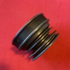 B m weiand  mericruiser Supercharger 8-rib 7 5    Crank Pulley  Blower Bbc Chevy 