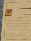 Jewish Community Judaica Document Burial 1930s Wien Vienna Austria Radinger