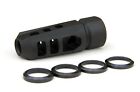 Mechforce Enforcer Muzzle Brake 5 8-24 Tpi 6 5 Creedmoor With 4 Vt Crush Washers