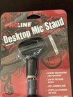 Proline 10    Desktop Microphone Stand Black Pldms1 Brand New Sealed Original Box