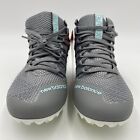 New Balance Womens Burn X Wburnxmg Gray Lacrosse Cleats Shoes Size 5d-nwt