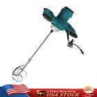 Electric Mortar Plaster Paint Mixer 2100w Cement Grout Concrete Stirrer Paddle