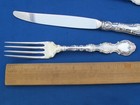 Gorham Sterling Strasbourg  1897  Modern Dinner Size 4 Pc Place Settings-no Mono