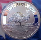 2018 Australian Emu Coin  9999 Ultra Fine Silver First In The Series