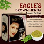 Eagle   s Brown Henna Hair Dye Color  3 Boxes  6x10g Each  Natural   Ammonia-free