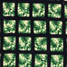 Vtg Afghan Crochet Throw Blanket 43x73 Granny Square Handmade Colorful