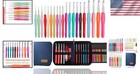 Crochet Hook Set With Case - 20 Ergonomic Sizes 0 5mm-10mm For Comfort And Ease