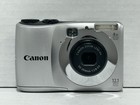 Canon Powershot A1200 12 1 Mp 4x Opt  Zoom Compact Digital Camera No Batteries