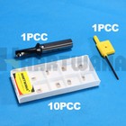 U Drill 8mm Drill Indexable Carbide Drill For Turning Boring And Drilling 10pcs