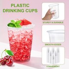 600 Pack 7 Oz Clear Plastic Cups  Disposable Plastic Cups  Cold Party Drinkin   