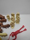 Marx Figures Cream Plastic 1960s Vintage Playset 35mm Figure Lot Of 22