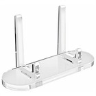 2-20x Picture Easel Stand Acrylic Plate Holder Sports Trading Card Display Stand