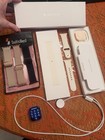 Unlocked Apple Watch Series 10 Gps 42mm Rose Gold Aluminum Mwwh3lw a 4 Bands