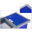 Cleaning Cart Bag Housekeeping Janitorial Cart Bag For Hotel Office Facility