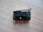 Lot  2  Omron Micro Limit Switch Ss-5gl13 With Curved Tip Lever 5a 125vac  e66aa