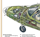 Eclipse 500 Cutaway Poster  24in X 36in