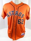 2013-19 Houston Astros  62 Game Used Orange Jersey Nameplate Removed 46 Dp25527