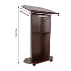 46   Wood Conference Pulpit Podium Conference Speech Podium Stand Church Lectern