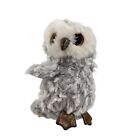 2018 Ty Beanie Boos Owlette The Gold Gray Owl Beanbag Plush Toy 7  Bird B