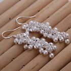 925 Sterling Silver Drop Dangle Chandelier Hook Earrings L14