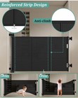 Upgraded 71  Retractable Baby Gates With Reinforced Strip Design To Prevent    