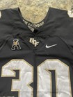 2017 Ucf Knights Game Used Worn Black Nike Football Jersey  30 Size Large