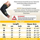Copper Elbow Brace Compression Support Sleeve Arthritis Tendonitis Joint Pain Hg