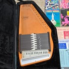 Oscar Schmidt Autoharp 15 Chords 36 Strings 1970s  W original Case 7 Books
