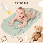 Portable Baby Changing Pad Waterproof Foldable Vegan Leather Travel Mat 