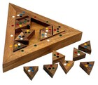 Color Match Triangle - Wooden Puzzle Brain Teaser