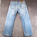 Vintage 90s Levis 501 Size 33x30  31 5x28 75  Jeans Straight Denim Blue Mens