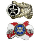 El15-17 Us Marshal Usms Challenge Coin Alligator Alcatraz Gator